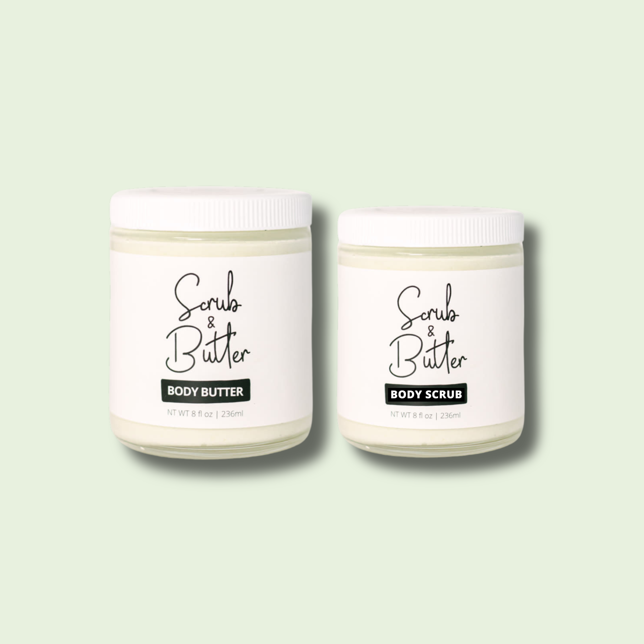 'Cool Cucumber' Scrub & Butter Bundle (8oz)
