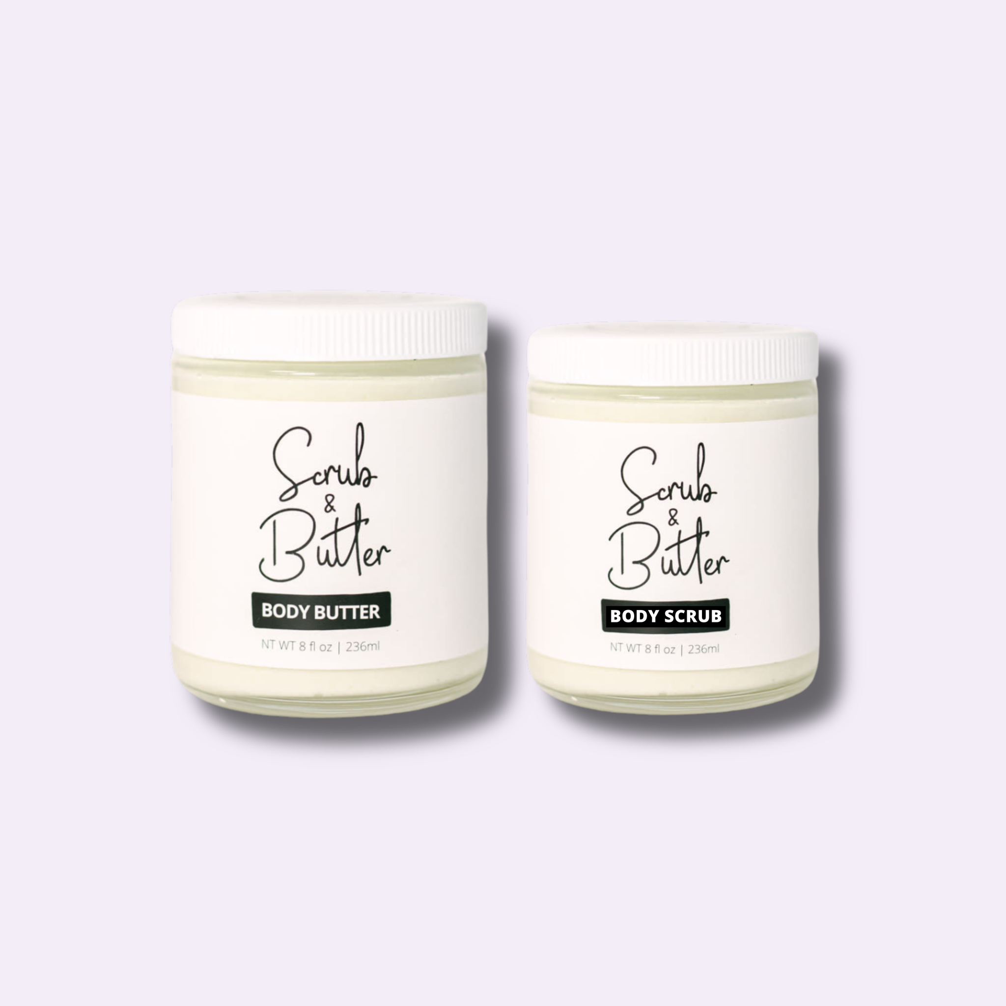 'R&R' Lavender Scrub & Butter Bundle (8oz)