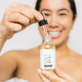 Model using Scrub & Butter Liquid Butter.